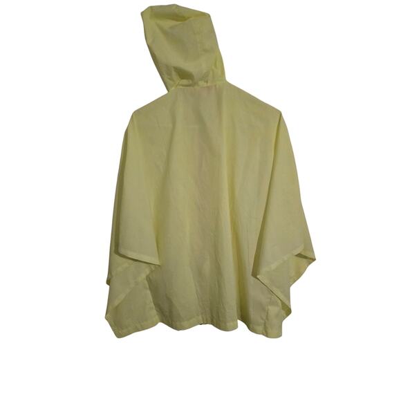 Lilly pulitzer rain poncho size XXS hi vis yellow full zip windbreaker - Picture 6 of 7